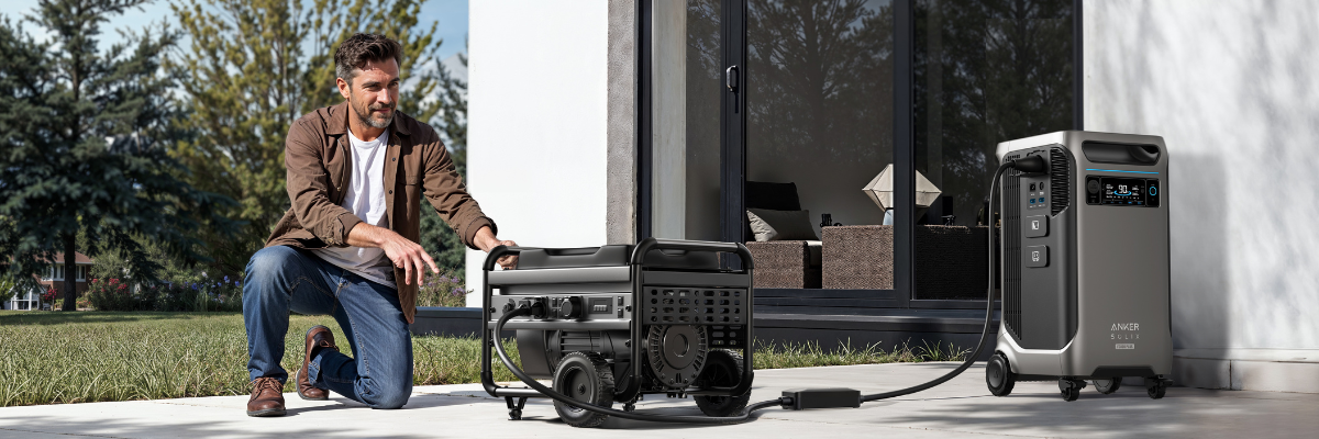 Anker portable power station with generator